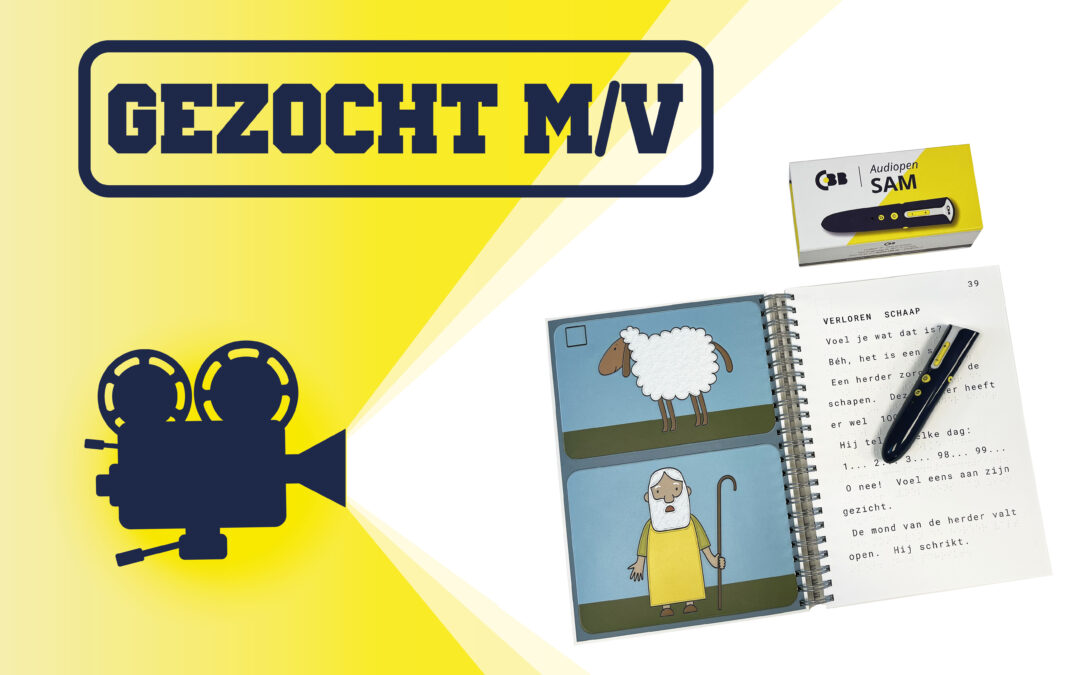 GEZOCHT: Deelnemers voor video voelbare peuterbijbel